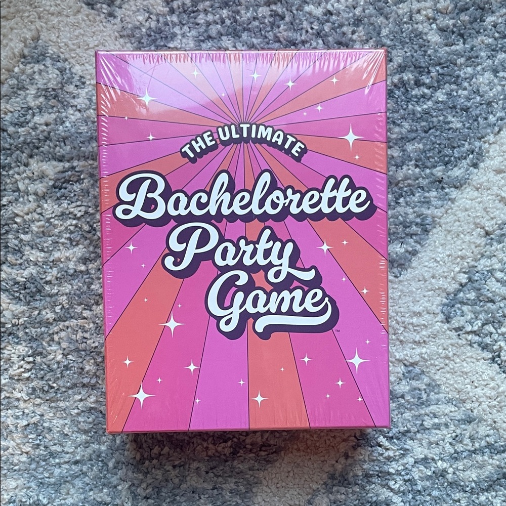 The Ultimate Bachelorette Party Game - Pink Party Card Game